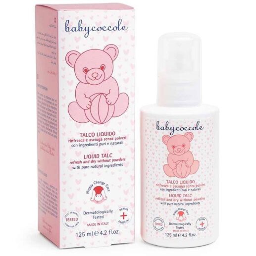 کرم تالک (پودر سوختگی)، لطافت پوست 125 گرمی Baby coccol