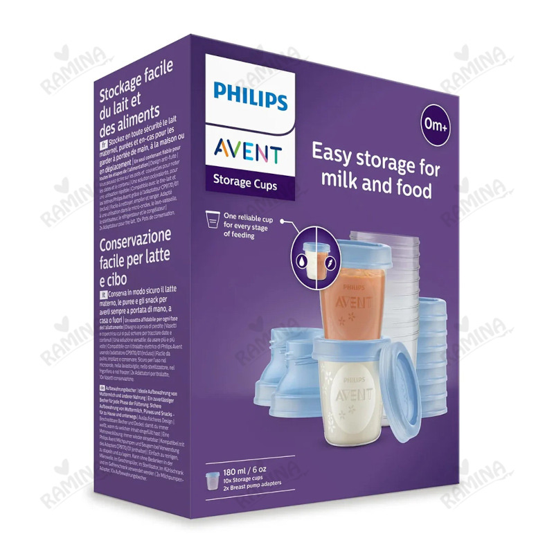 ظرف ذخیره شیر مادر فیلیپس اونت (Philips Avent)