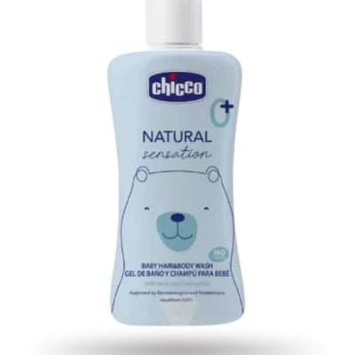 شامپو سر و بدن نوزاد نچرال چیکو (200 میلی لیتر) chicco
