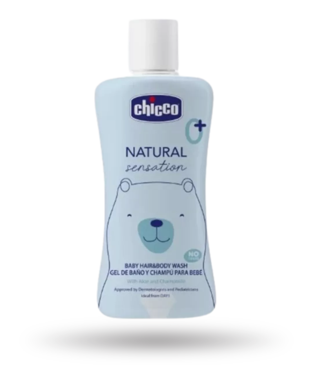 شامپو سر و بدن نوزاد نچرال چیکو (200 میلی لیتر) chicco