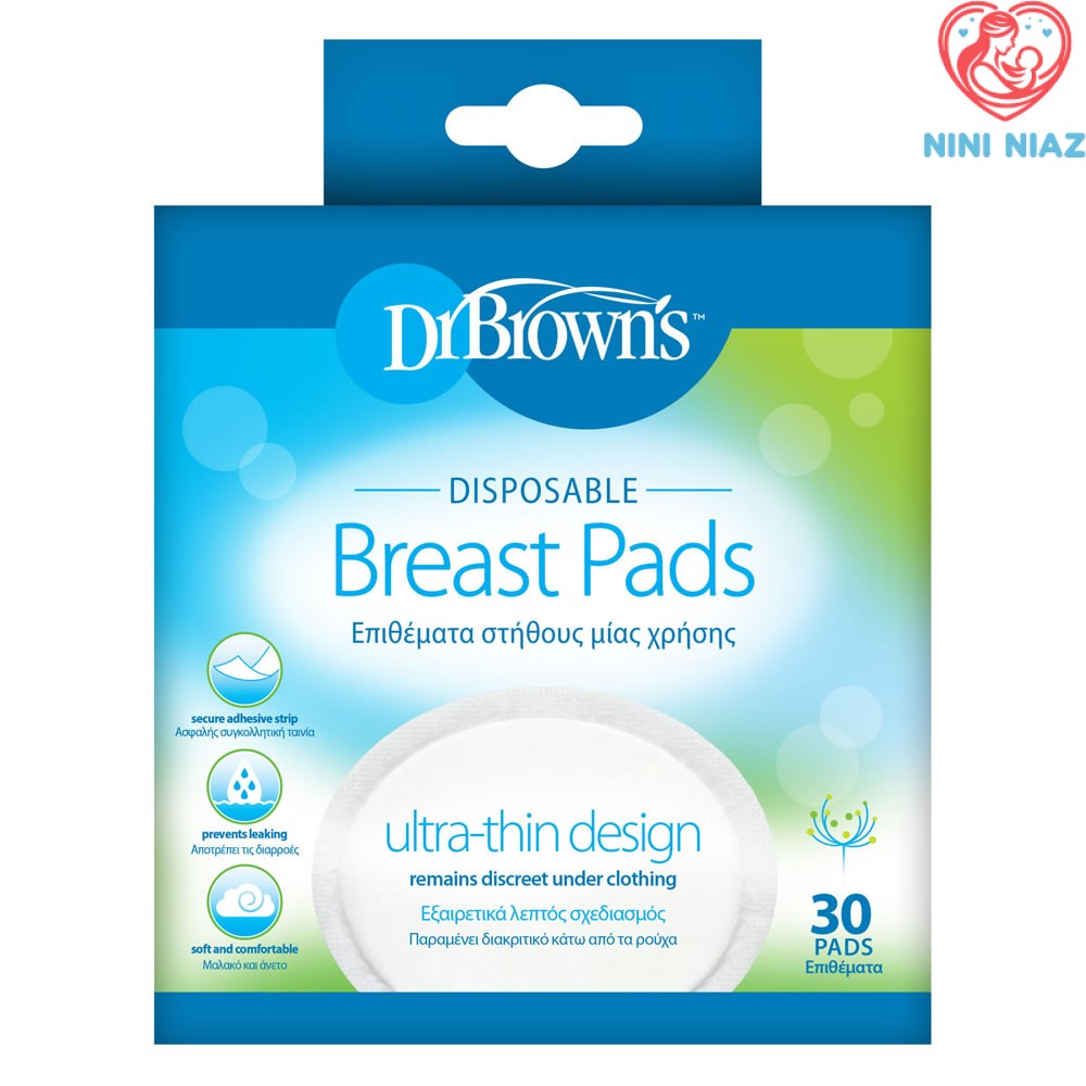 پد سینه 30 عددی دکتر براون Dr Brown's