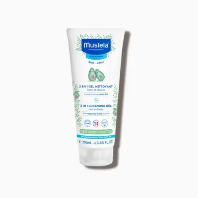 شامپو سر و بدن 200 میلی گرم کودک 1 * 2 موستلا Mustela