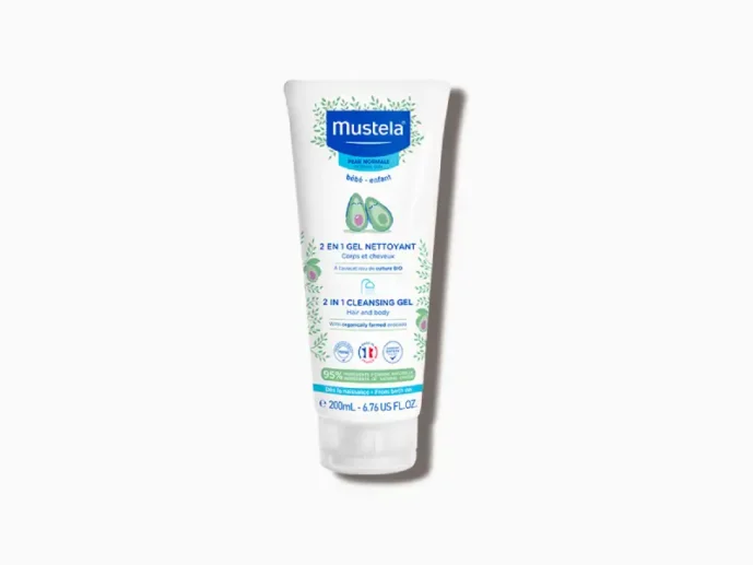 شامپو سر و بدن 200 میلی گرم کودک 1 * 2 موستلا Mustela