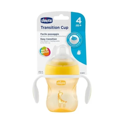 لیوان آبمیوه خوری سوپاپ دار 200 میل چیکو Chicco