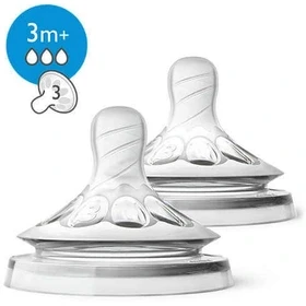 سر شیشه یک عددی سه قطره نچرال  اورجینال 3m+ (جعبه باز) اونت Philips Avent