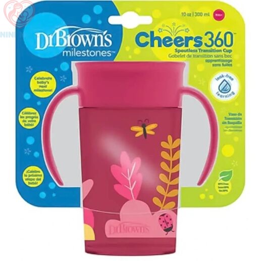 لیوان 360 درجه 300 میلی‌لیتر آبمیوه خوری دکتر براون Dr Brown's