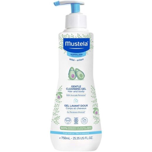 ژل شستشو دهنده سر و بدن 500 میلی لیتر کودک مدل DOUX موستلا Mustela