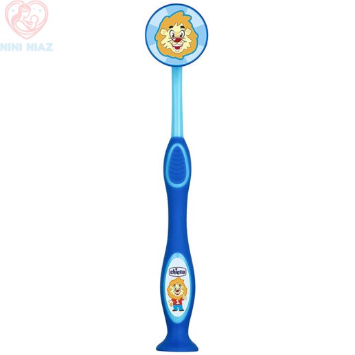 مسواک آبی رنگ مدل عروسکی 3 تا 6 سال چیکو chicco