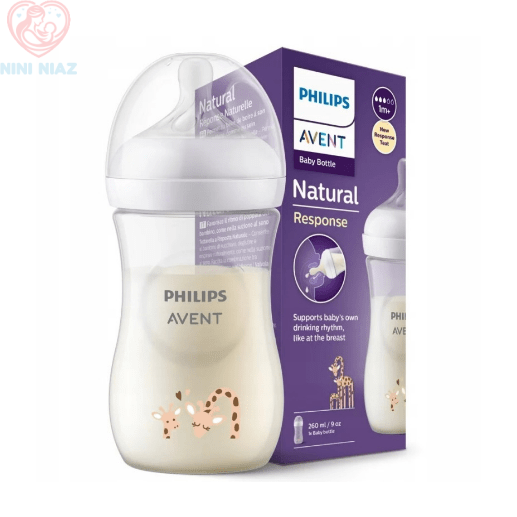 شیشه شیر 260 میلی لیتر (طرح زرافه) فیلیپس اونت Avent