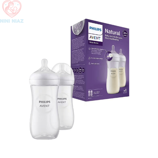 شیشه شیر دوعددی 330 میلی لیتر فیلیپس اونت Avent