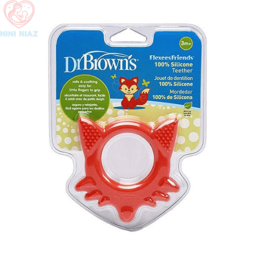 دندان گیر سیلیکونی طرح دار دکتر براون Dr Brown's