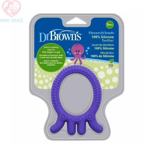 دندان گیر سیلیکونی طرح دار دکتر براون Dr Brown's