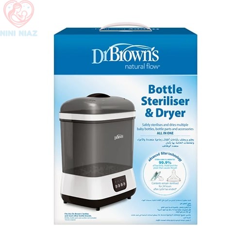 دستگاه استریل برقی شیشه شیر و ملزومات نوزاد دکتر براون Dr Brown's