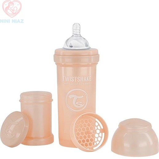 شیشه شیر 260 میلی لیتر آنتی کولیک تویست شیک Twistshake
