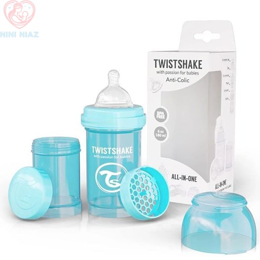 شیشه شیر 180 میلی لیتر آنتی کولیک تویست شیک Twistshake
