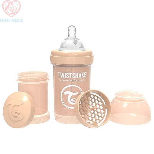 شیشه شیر 180 میلی لیتر آنتی کولیک تویست شیک Twistshake