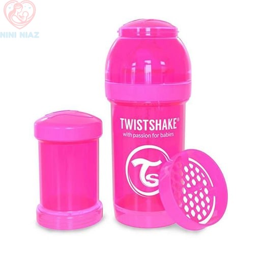 شیشه شیر 180 میلی لیتر آنتی کولیک تویست شیک Twistshake