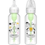 پک شیشه شیر 250 میلی لیتر باریک آپشن پلاس (طرح خرس و جغد)  دکتر براون Dr Brown’s