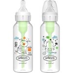 پک شیشه شیر 250 میلی لیتر (طرح خوک و قورباغه) باریک آپشن پلاس دکتر براون Dr Brown’s