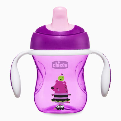 626102933 لیوان آبمیوه خوری کودک سوپاپ دار 200 میل چیکو Chicco - Image 1